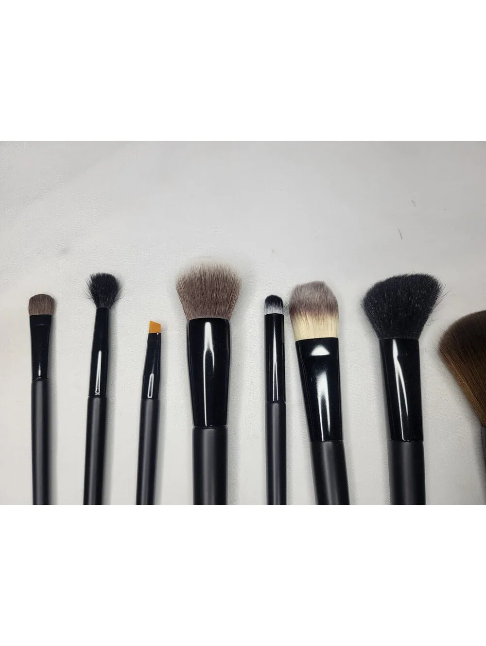 8pc Makeup Brush Set with faux leather Travel Carry Pouch by Macy's